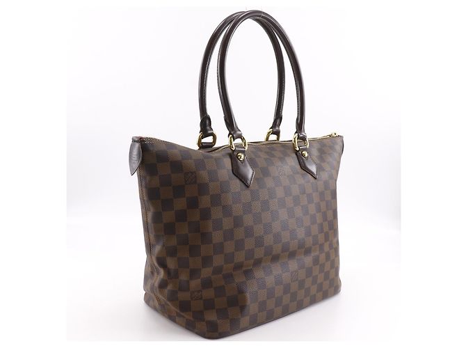 Louis Vuitton Saleya Damier MM Marrone - vista 3