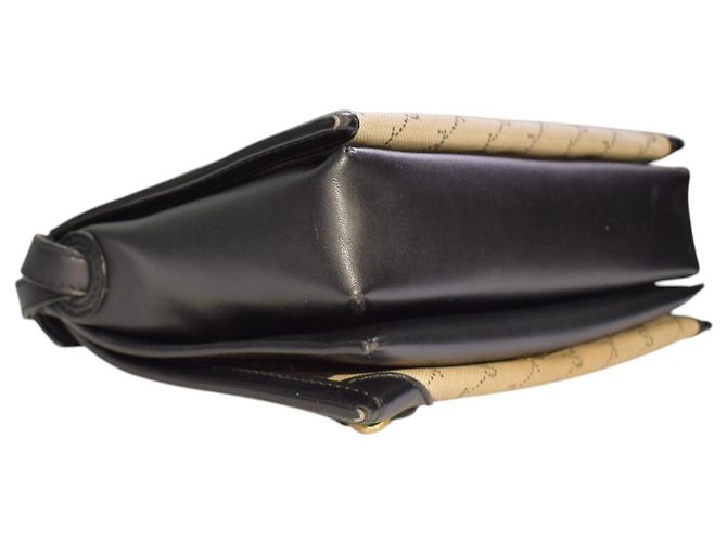 Stella Mc Cartney Borsa a tracolla Falabella con patta e catena in tela monogram STELLA MCCARTNEY Nero Beige - vista 15