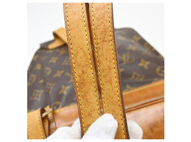 Louis Vuitton Montsouris Monogram MM Marrone - vista 6