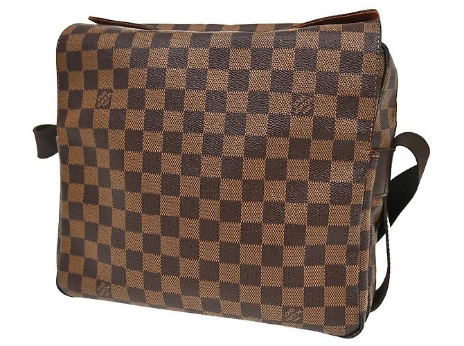 Louis Vuitton Naviglio Damier Ebene Marrone - vista 2