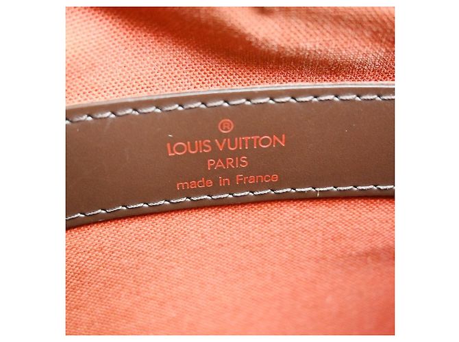 Louis Vuitton Naviglio Damier Ebene Marrone - vista 4