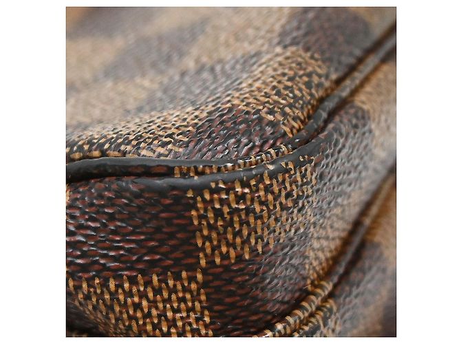 Louis Vuitton Naviglio Damier Ebene Marrone - vista 7