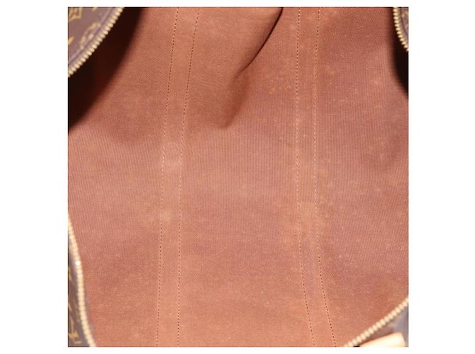 Louis Vuitton Keepall Monogram Canvas 55 Marrone - vista 5