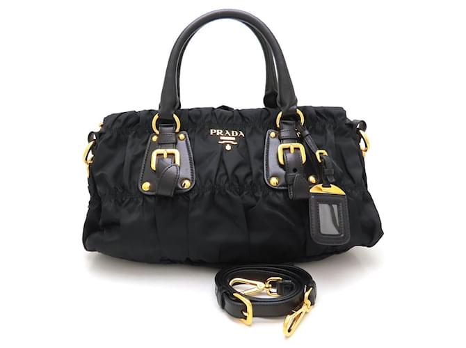 Borsa 2-Way Prada BN1407 Nero - vista 2