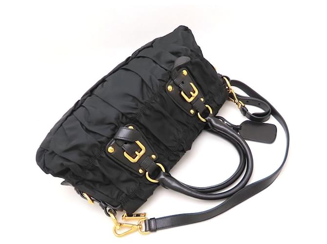 Borsa 2-Way Prada BN1407 Nero - vista 5