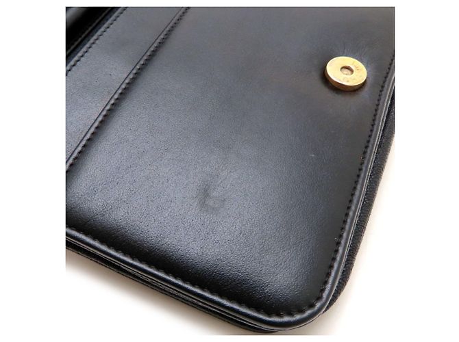 Borsa a tracolla Chanel Boy con catena Nero - vista 15