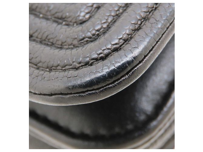 Borsa a tracolla Chanel Boy con catena Nero - vista 21