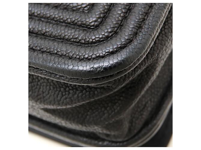 Borsa a tracolla Chanel Boy con catena Nero - vista 22