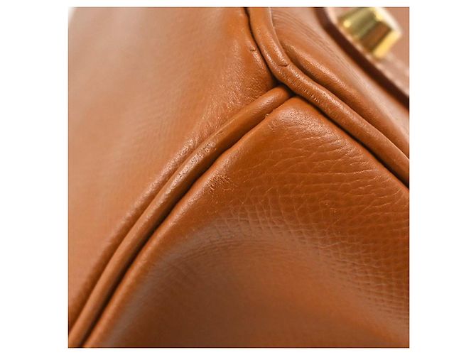 Hermès Hermes Birkin Gold Courchevel con Gold Hardware 35 Dorado - vista 5