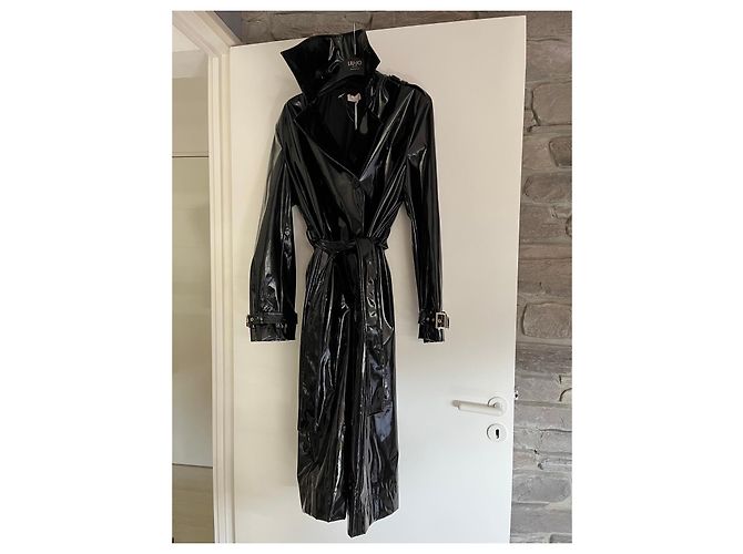 Liu.Jo Trench-coat de vinilo negro Liu Jo - vista 16
