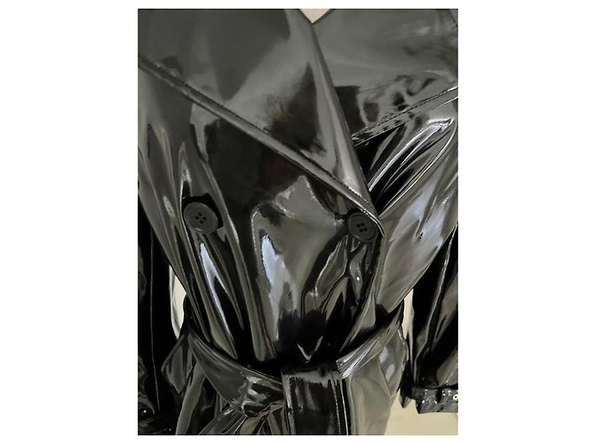 Liu.Jo Trench-coat de vinilo negro Liu Jo - vista 6