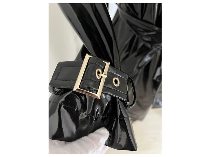 Liu.Jo Trench-coat de vinilo negro Liu Jo - vista 7