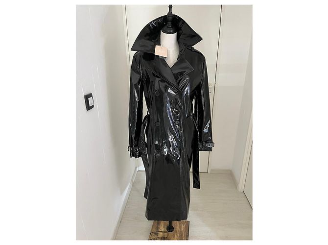 Liu.Jo Trench-coat de vinilo negro Liu Jo - vista 8