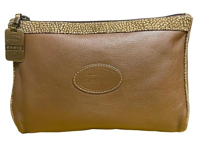 Autre Marque Set di borse in pelle e camoscio monogrammate Marrone Beige - vista 18