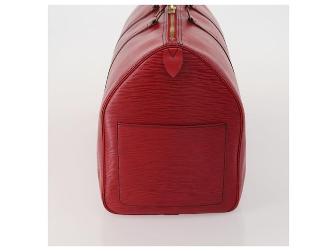 Louis Vuitton Keepall Epi 50 Rosso - vista 3