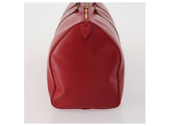 Louis Vuitton Keepall Epi 50 Rosso - vista 4