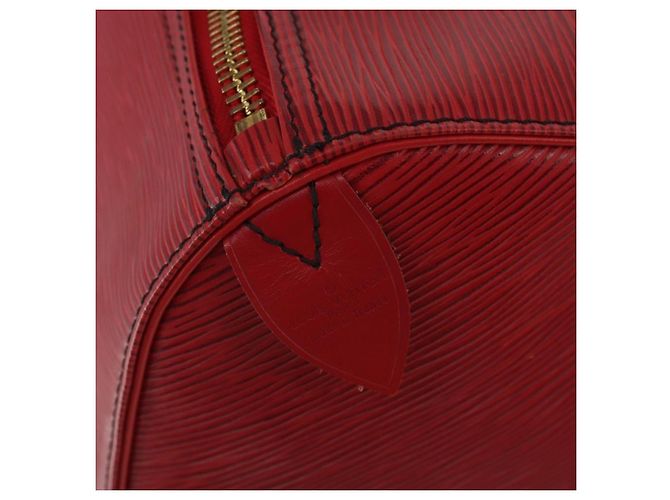 Louis Vuitton Keepall Epi 50 Rosso - vista 6