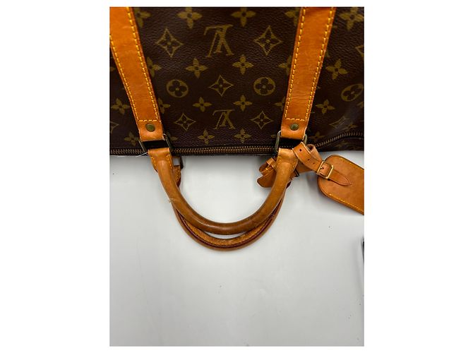 Louis Vuitton Keepall Monogram Canvas 60 Marrone - vista 6