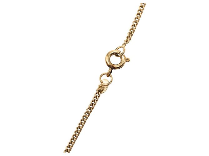 Collar Chanel Coco Mark 01A Negro Dorado - vista 4