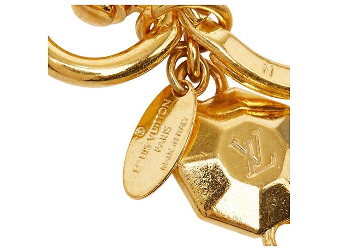 Louis Vuitton Portefeuille LV Facet Keyring D'oro - vista 4