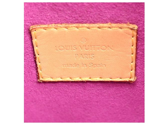 Borsa Louis Vuitton Pallas Tote Monogram Canvas with Leather BB Marrone - vista 4