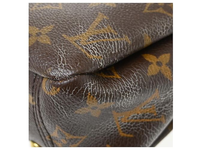Borsa Louis Vuitton Pallas Tote Monogram Canvas with Leather BB Marrone - vista 7