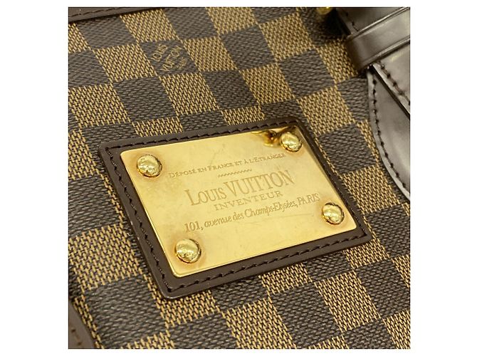 Borsa Tote Louis Vuitton Damier Hampstead MM Damier ebene - vista 9