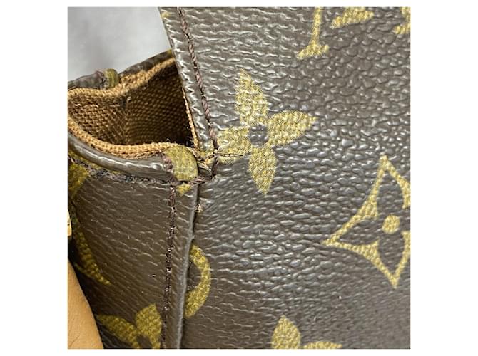 Borsa a tracolla Mini Looping Monogram Louis Vuitton Marrone - vista 7