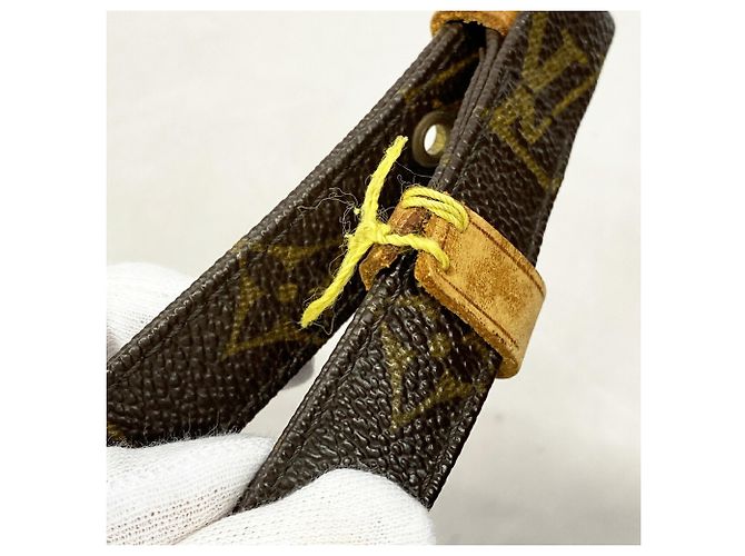 Borsa a tracolla Louis Vuitton Monogram Nile Marrone - vista 7