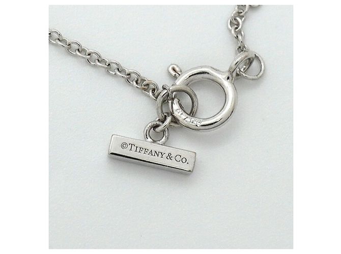 Collana Tiffany & Co. T Two Circle Blu - vista 5