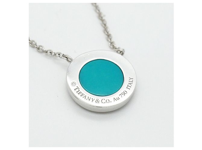 Collana Tiffany & Co. T Two Circle Blu - vista 6