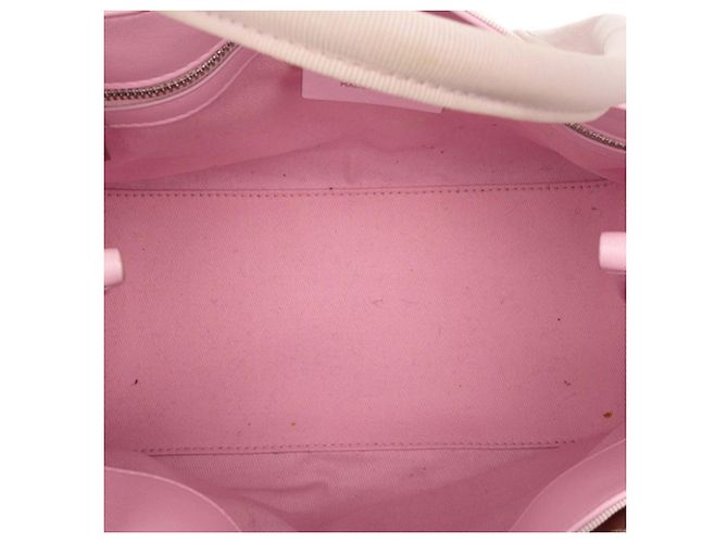 Mini borsa tote in tessuto rosa Salvatore Ferragamo - vista 4