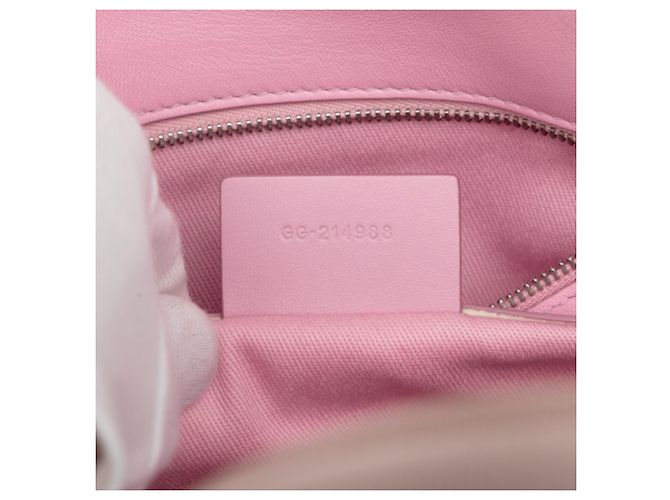 Mini borsa tote in tessuto rosa Salvatore Ferragamo - vista 6