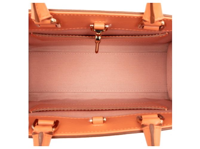 Bulgari Borsa Bvlgari in pelle arancione - vista 4