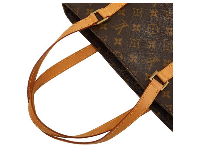 Borsa Tote Louis Vuitton Monogram Vavin GM Marrone - vista 9