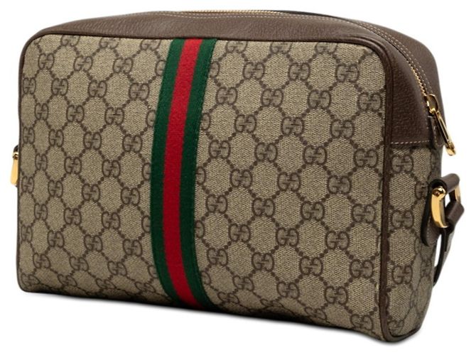 Borsa a tracolla Gucci Ophidia GG Supreme Sherry Line Beige - Ansicht 2