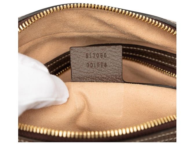 Borsa a tracolla Gucci Ophidia GG Supreme Sherry Line Beige - Ansicht 6