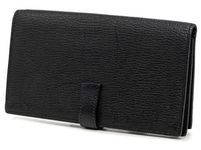 Hermès Cartera larga Hermes Bearn Soufflé Negro - vista 2