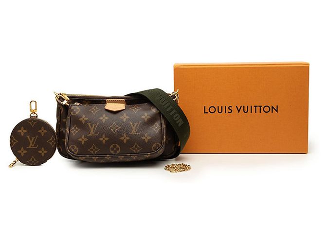 Louis Vuitton Monogram Multi Pochette Accessoires Marrone - vista 7