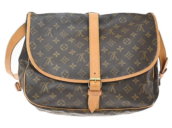 Louis Vuitton Saumur Monogram Canvas 35 Braun - Ansicht 2