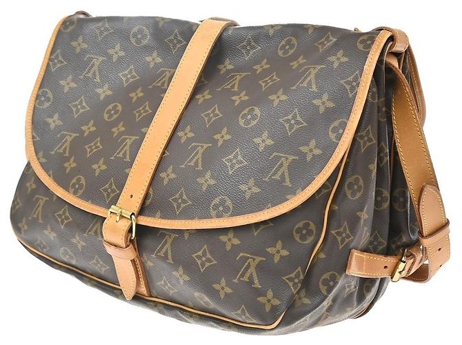Louis Vuitton Saumur Monogram Canvas 35 Braun - Ansicht 4