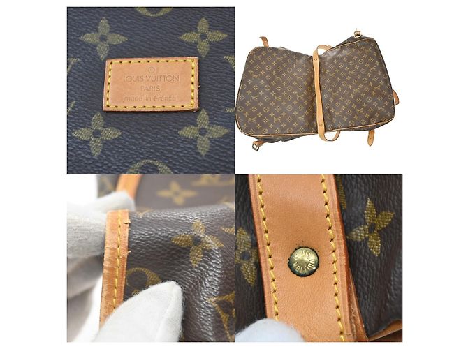 Louis Vuitton Saumur Monogram Canvas 35 Braun - Ansicht 6
