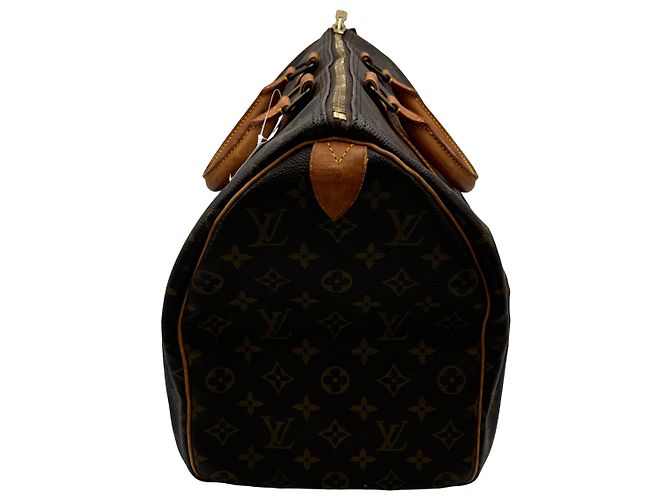 Louis Vuitton Keepall Monogram Canvas 45 Marrone - vista 4