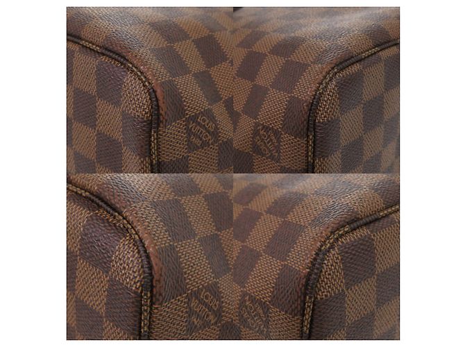 Borsa Tote Louis Vuitton Neverfull PM Damier Fuschia Damier ebene - vista 4