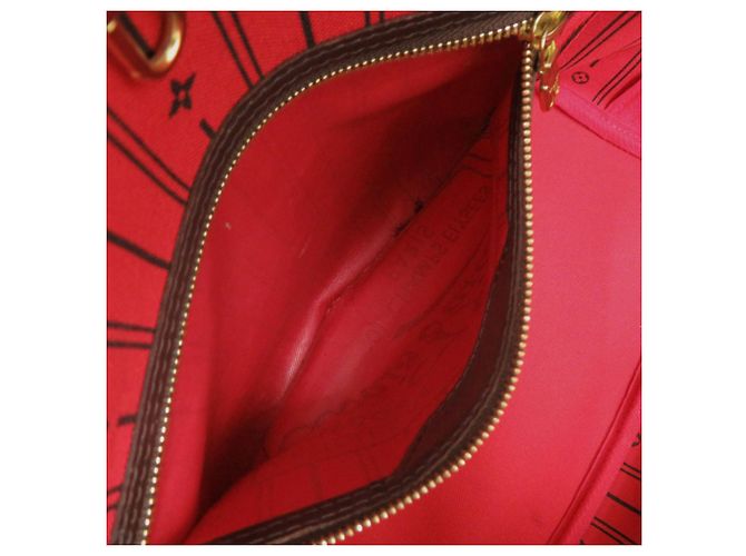 Borsa Tote Louis Vuitton Neverfull PM Damier Fuschia Damier ebene - vista 6
