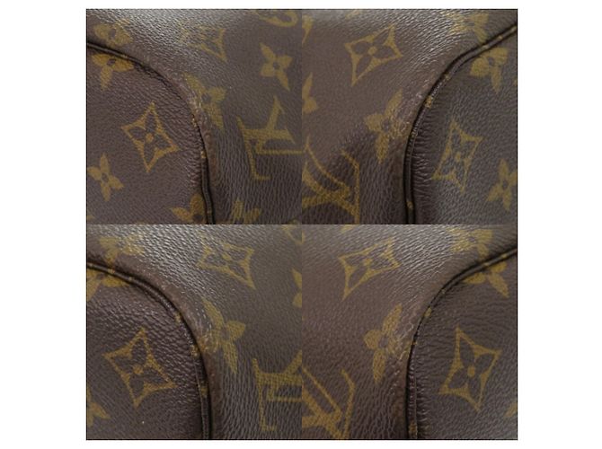Borsa Tote Louis Vuitton Neverfull PM Monogram Beige Monogramma - vista 4