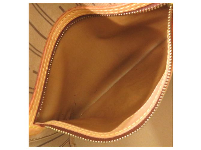 Borsa Tote Louis Vuitton Neverfull PM Monogram Beige Monogramma - vista 6