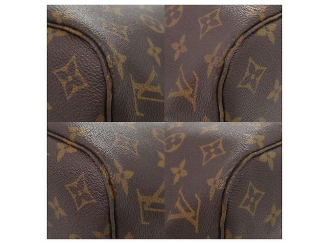 Borsa Tote Louis Vuitton Neverfull PM Monogram Beige Monogramma - vista 4