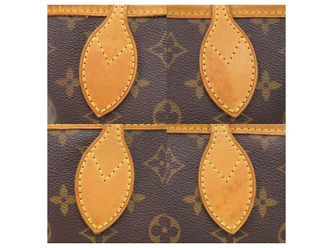 Borsa Tote Louis Vuitton Neverfull PM Monogram Beige Monogramma - vista 7