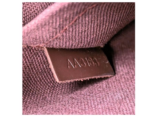 Borsa Louis Vuitton Damier Alma BB Damier ebene - vista 11